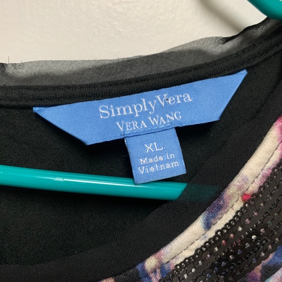 SIMPLY VERA Colorful Lightweight Tank Top Blouse - Picture 3 of 6